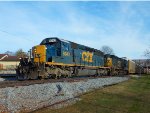 CSX 8042 and 7734